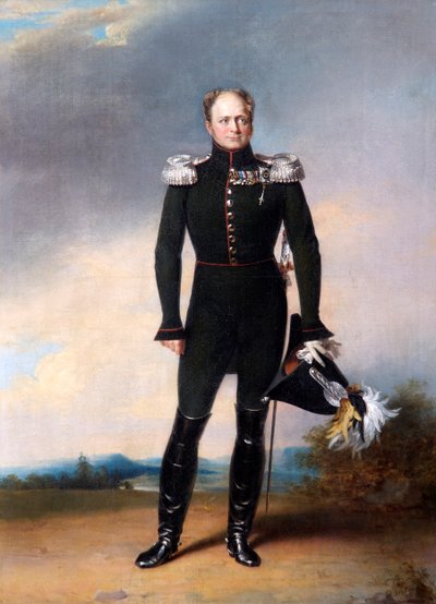 Portrait du tsar Alexandre Ier de Russie, 1825 - George Dawe