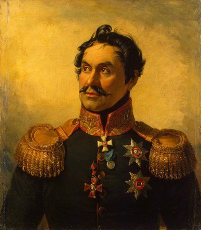 Portrait de Yefim Chaplits 1768-1825, avant 1825 - George Dawe