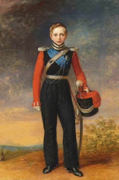 Portrait du prince héritier Alexandre Nikolaïevitch 1818-1881 - George Dawe