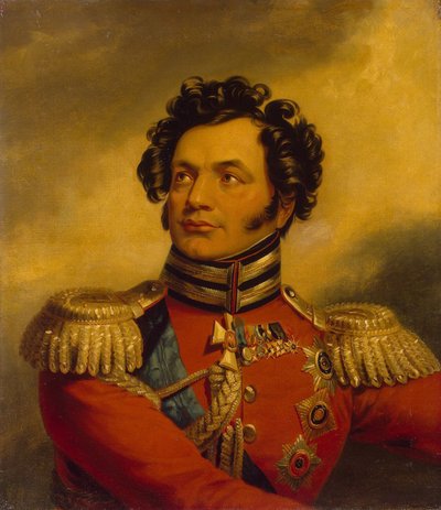 Portrait du général Fiodor Petrovitch Ouvorov 1773-1824 - George Dawe