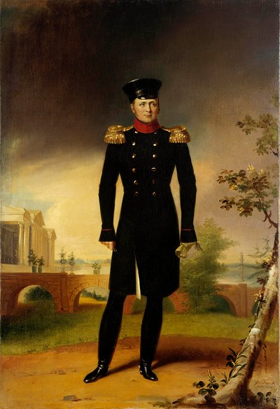 Portrait du tsar russe Alexandre Ier (1777-1825) en costume d