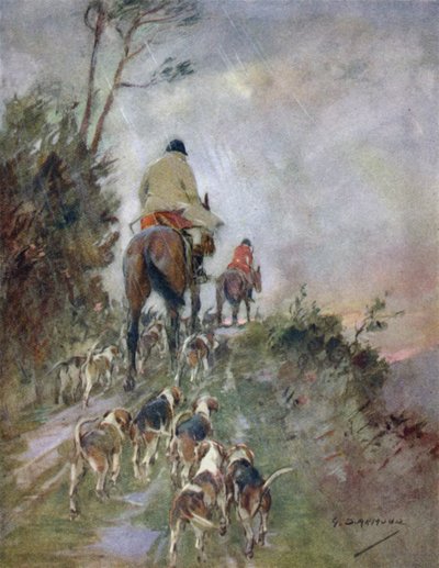 Illustration pour The Story of a Red Deer - George Denholm Armour