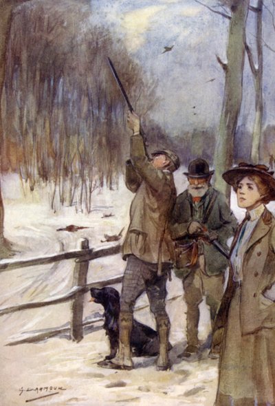 Chasse au faisan moderne - George Denholm Armour