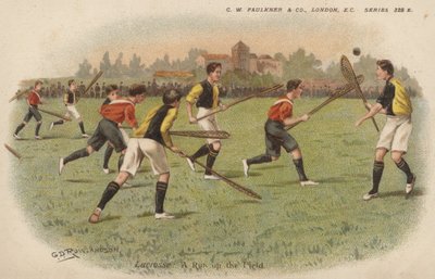 Lacrosse - George Derville after Rowlandson