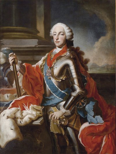 Portrait de Maximilien III Joseph 1727-1777, Électeur de Bavière, milieu du 18ème siècle - George Desmarées