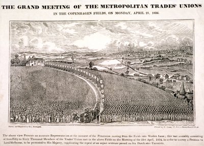 Copenhagen Fields, Islington, Londres, 1834 - George Dorrington