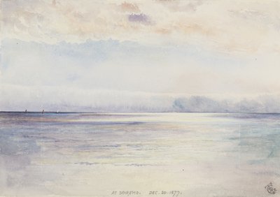À San Remo, 30 décembre 1877 - George Douglas Tinling