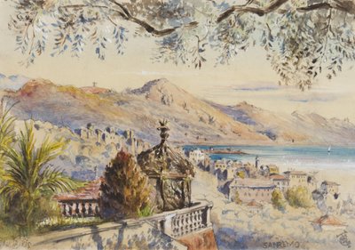 San Remo, 12 janvier 1878 - George Douglas Tinling