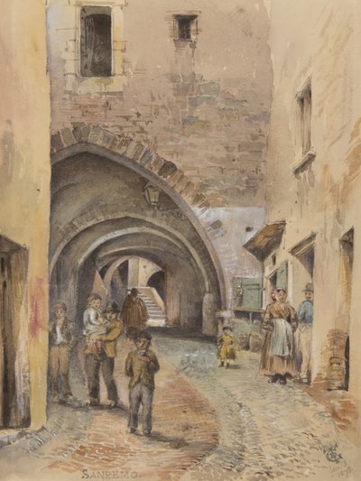San Remo, 3 janvier 1878 - George Douglas Tinling