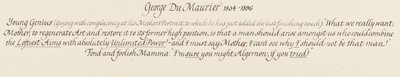 Algernon, un jeune génie et sa maman tendre et folle, 1879 - George du Maurier