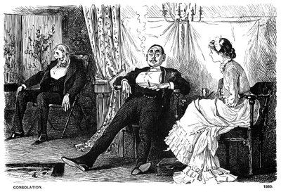 Consolation, 1880, 1891 - George du Maurier