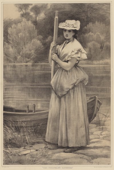 La fille du passeur - George Dunlop Leslie