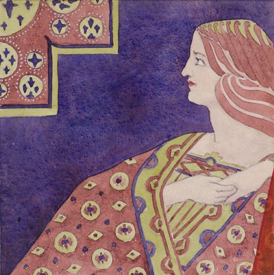 Étude [pour panneau décoratif], c.1898-1901 - George Dutch Davidson