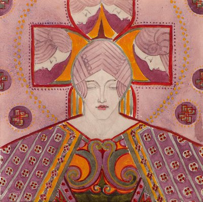 Étude [pour panneau décoratif], c.1898-1901 - George Dutch Davidson