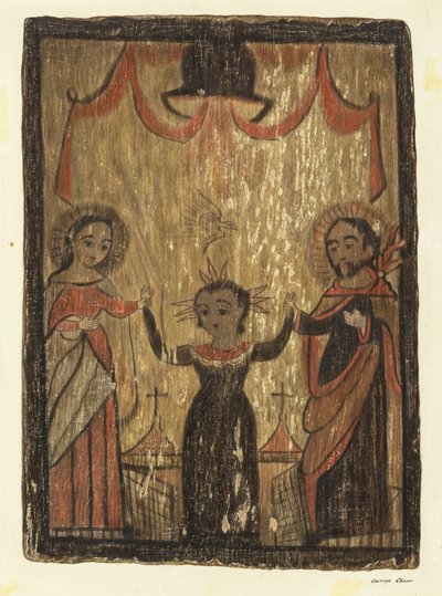 Retable - La Sainte Famille, vers 1938 - George E. Rhone