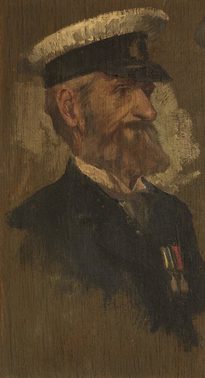 Portrait de E. Gillard, R. Bgde., c. 1920 - George Edmund Butler