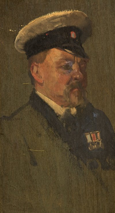 Portrait de H. Long, R.N., c. 1920 - George Edmund Butler