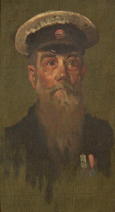 Portrait de J. Brooks, 6e Dragons, vers 1920 - George Edmund Butler