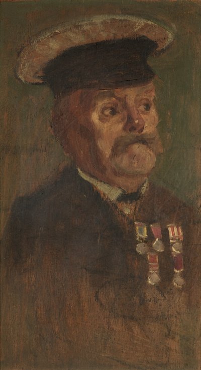 Portrait de J. Lennon, R.A., vers 1920 - George Edmund Butler
