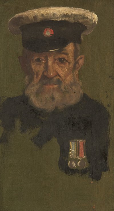 Portrait de J. Smith, 4e & R.A., vers 1920 - George Edmund Butler