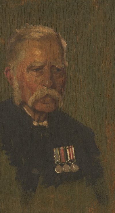 Portrait de P. Page, 4e, c. 1920 - George Edmund Butler