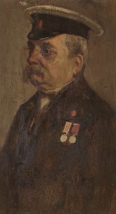 Portrait de S. Vowles, 60e, c. 1920 - George Edmund Butler