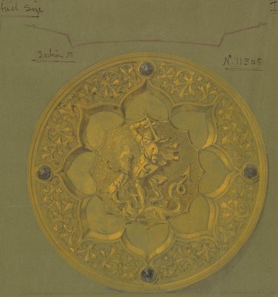 Designs exécutés pour Jones et Willis, métallurgistes et fabricants de meubles d