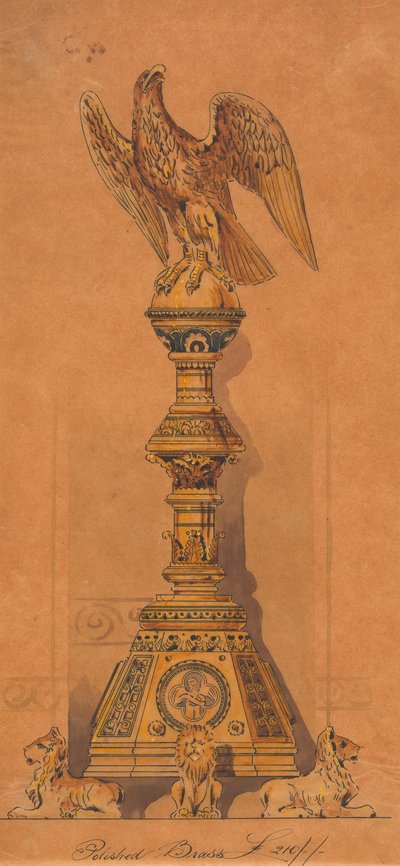 Dessins exécutés pour Jones et Willis, fabricants de meubles d