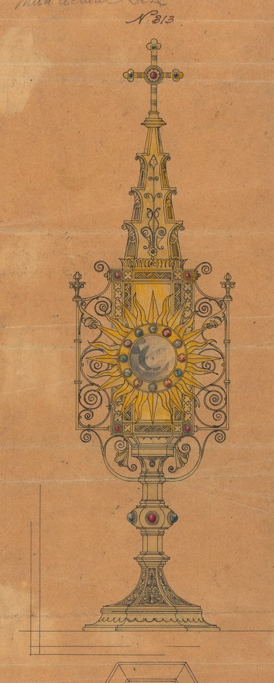 Dessins exécutés pour Jones et Willis, métalliers et fabricants de meubles d