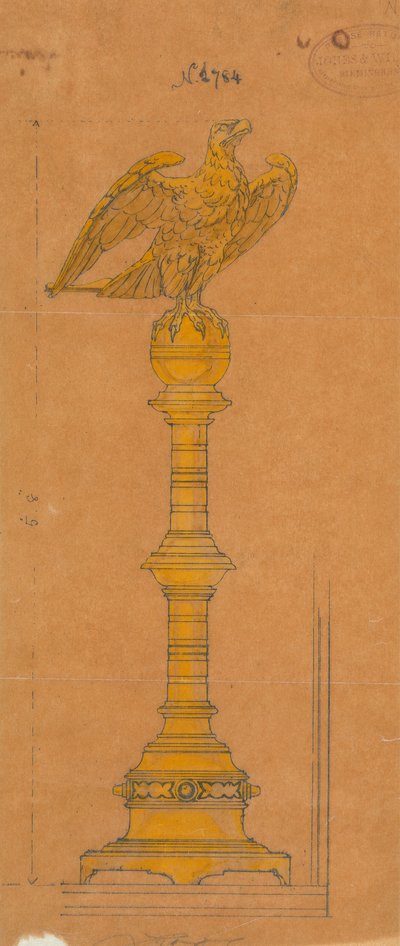 Dessins exécutés pour Jones et Willis, métallurgistes et fabricants de meubles d