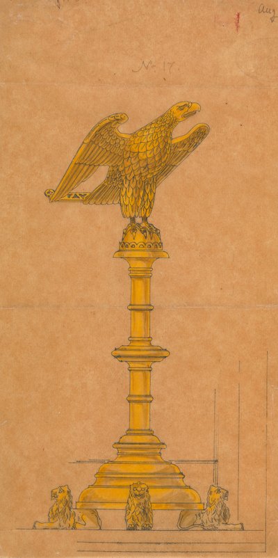 Dessins exécutés pour Jones et Willis, fabricants de meubles d