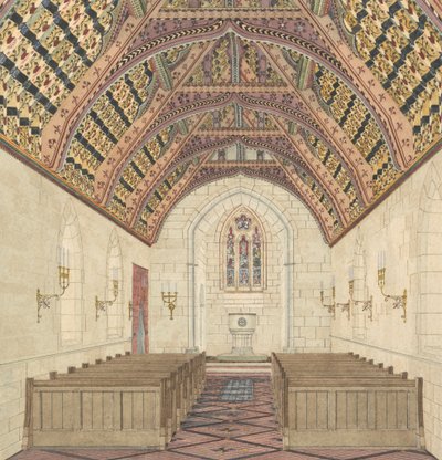 Perspective pour un intérieur d