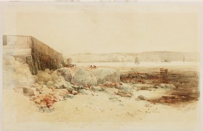 Scène de port - George Edward Horton