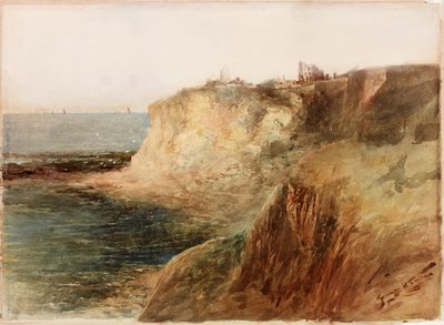 Tynemouth depuis la baie du roi Édouard - George Edward Horton