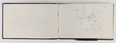 (Carnet de croquis) Coin du château d