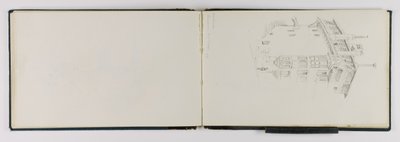 (Carnet de croquis) Vieille maison, Lausanne - George Elbert Burr