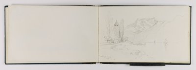 (Carnet de croquis) Vevey La Tour - George Elbert Burr