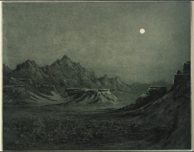 Nuit en Arizona - George Elbert Burr