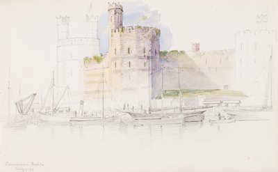Château de Caernarvon - George Elbert Burr