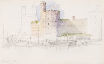 Château de Caernarvon - George Elbert Burr