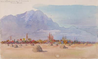Près de Villeneuve, Suisse, 1898 - George Elbert Burr