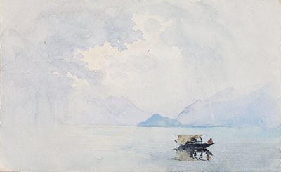 Pluie, Bellagio, 1898 - George Elbert Burr