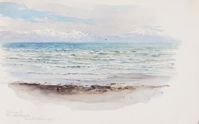 Rivage à Pwllheli, N. Pays de Galles, 1899 - George Elbert Burr