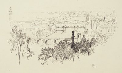 Esquisse de Florence - George Elbert Burr