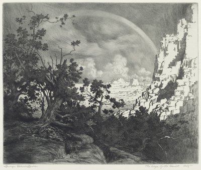 Le bord du désert, Arizona - George Elbert Burr
