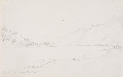Le Rhin en aval de Kestert - George Elbert Burr