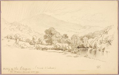 Vallée du Llugwy (Moel Siabod), Nord du Pays de Galles - George Elbert Burr