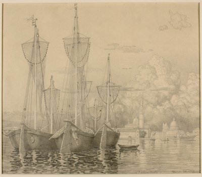 Bateaux de pêche à Venise - George Elbert Burr