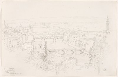 Vue de S. Miniato, Florence - George Elbert Burr