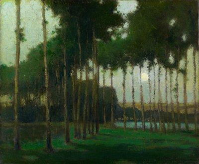 Paysage au clair de lune - George Elmer Browne